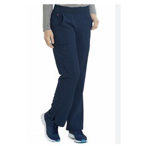 Med Couture Energy Quick Dry Stretch Women's Scrub Pants -5X Plus - Navy Blue